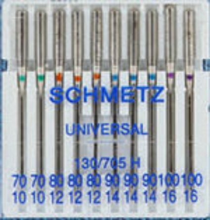Picture of SCHMETZ Universal Needles pack of 10 mixed sizes