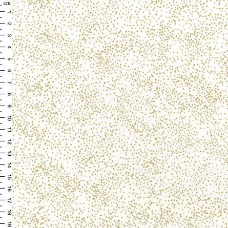 Picture of John Louden - Christmas cotton JLX0142 gold on cream