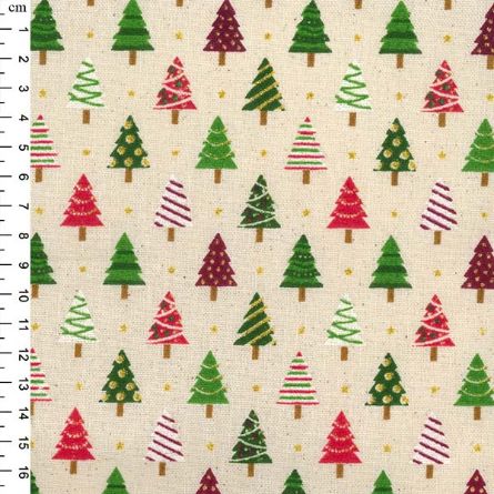Picture of John Louden - Christmas cotton JLX0129 Scandi with glitter