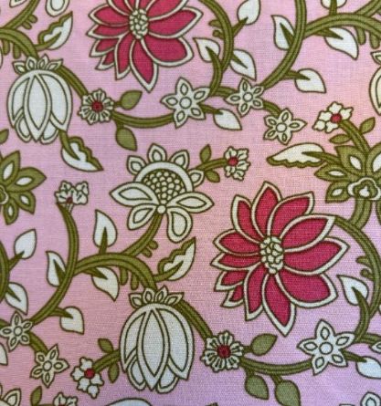 Picture of Pink Floral Cotton 