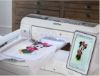 Minnie mouse embroidery design on the brother luminare innovis xp3 sewing and embroidery machine