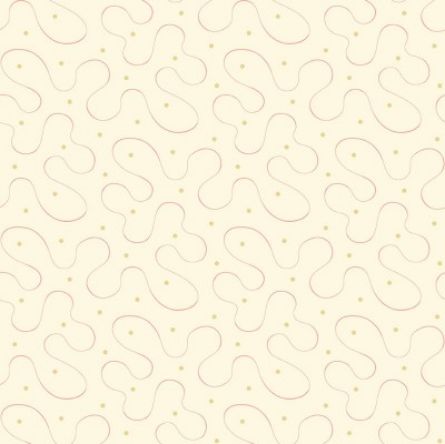 Picture of Cloud Nine - 7916 - Ribbon by Edyta Sitar - Makower UK 9969 LO - Cotton Fabric