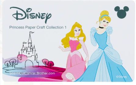Picture of ScanNCut Disney Princesses Paper Design Collection (CADSNP02) 