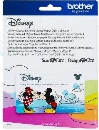 Picture of ScanNCut Disney Mickey and Friends Paper Design Collection (CADSNP01)