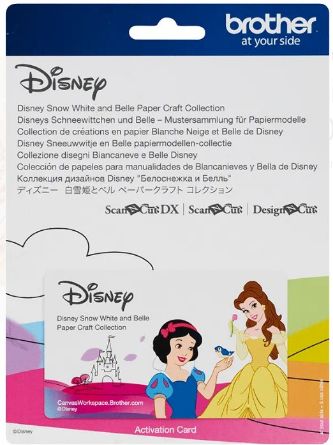 Picture of ScanNCut Disney Snow White and Belle Paper Design Collection (CADSNP06)  
