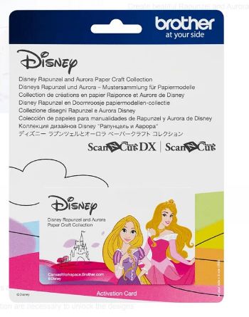 Picture of ScanNCut Disney Rapunzel and Aurora Paper Design Collection (CADSNP08)