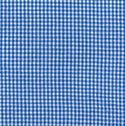 Picture of SEERSUCKER – BLUE AND WHITE GINGHAM 