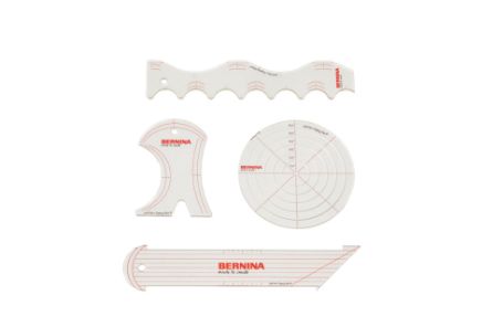 Picture of 3 New Bernina Rular Kits Essential Ruler Kit – Part no. 1069605000
