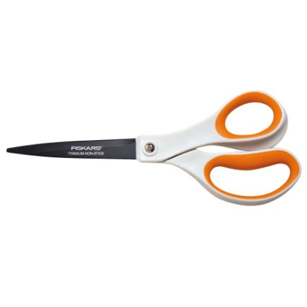 Picture of Fiskars Scissors: Titanium Non-Stick™: Universal: 21cm or 8.3in