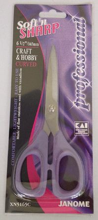 Picture of Janome 6.5 inch Soft'n Sharp Professional - Sewing & Craft Scissors XN5165C