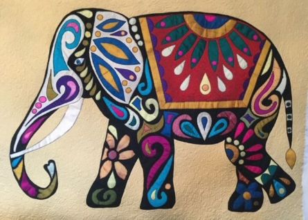 Picture of Elephant Wall hanging Course with Trease Lane - Newport Store * 2 Day Course 12th June/10thJuly