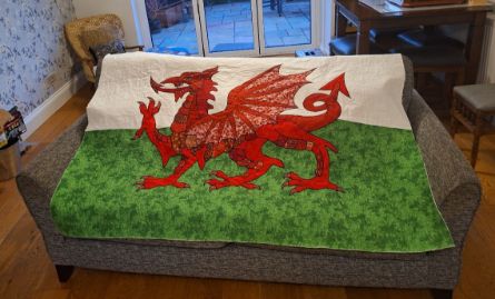 Picture of Flag to the Welsh Dragon Quilt with Caroline Allen - Cardiff  - 2 part course  