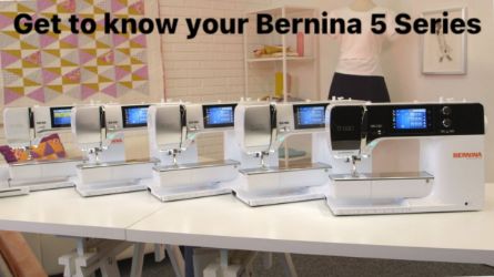 Picture of Get to know your Bernina 5 Series -with Stephanie Morgan Saturday 15th June Full