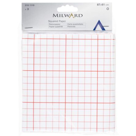 Picture of Dressmakers Squared Tracing Paper 3 Sheets : 87 x 61cm