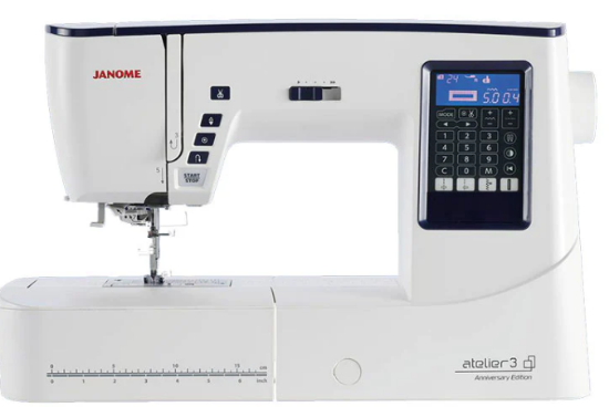 Picture of Janome Atelier 3 Sewing Machine  Anniversary Edition -  Save £70 on your machine PLUS get a FREE Quilting Kit worth over £200!