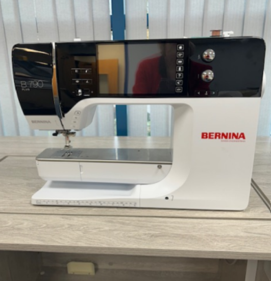 Picture of Bernina B790 Plus Sewing Machine with Embroidery Unit SDT (as new)