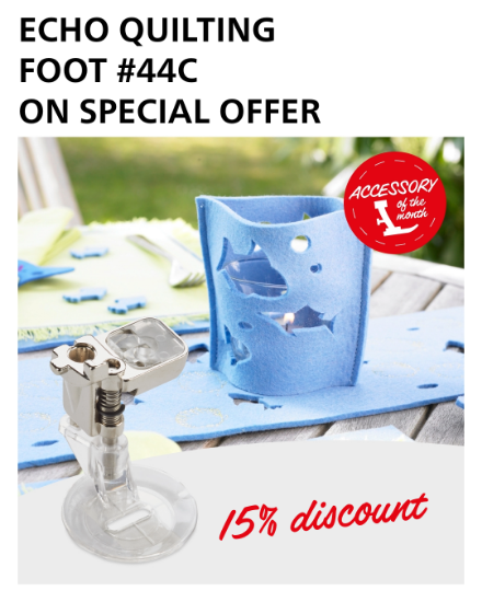 Picture of Bernina Echo quilt & cutwork foot 44C