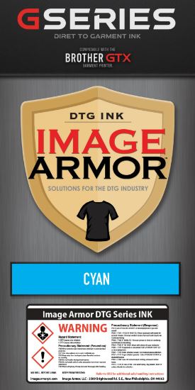 Picture of Brother GTX 600  Ink Cyan 4L