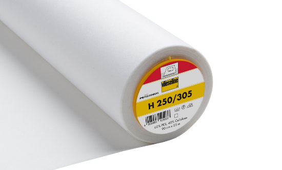 Picture of Interlining: Standard: Firm: Iron-on: 25m x 90cm: White