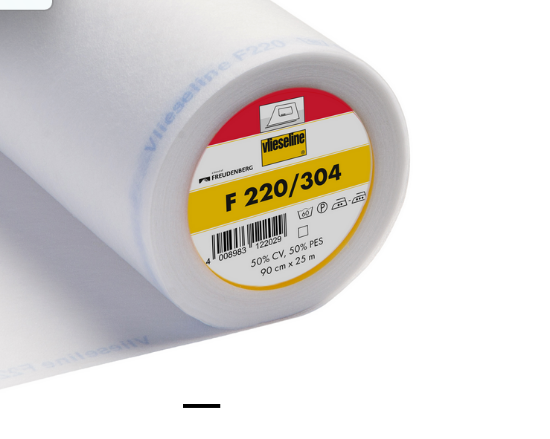 Picture of Interlining: Medium: Standard: Iron-on: 25m x 90cm: White