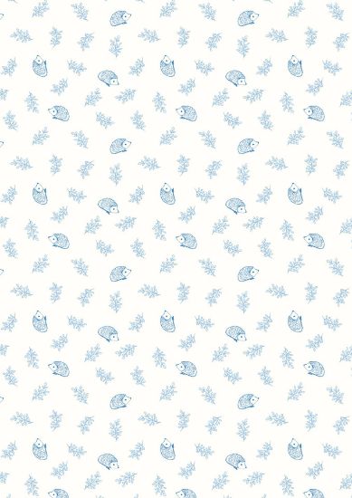 hedgehog on cream fabrics