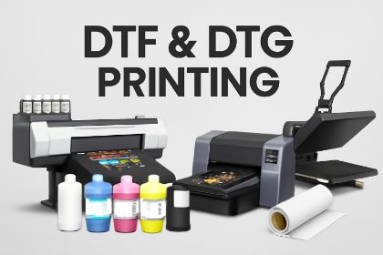 Picture for category DTF, UV DTF & DTG Printers, Inks, Film & Supplies