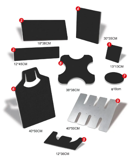 Picture of T Dual SLEEVE  size platen 45 X 12 cm