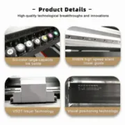 Picture of UV DTF Printer 9060 Flatbed with camera