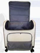 Horn Medium Trolley Bag Open