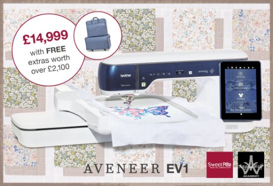 Brother Aveneer EV1 Sewing and Embroidery Machine