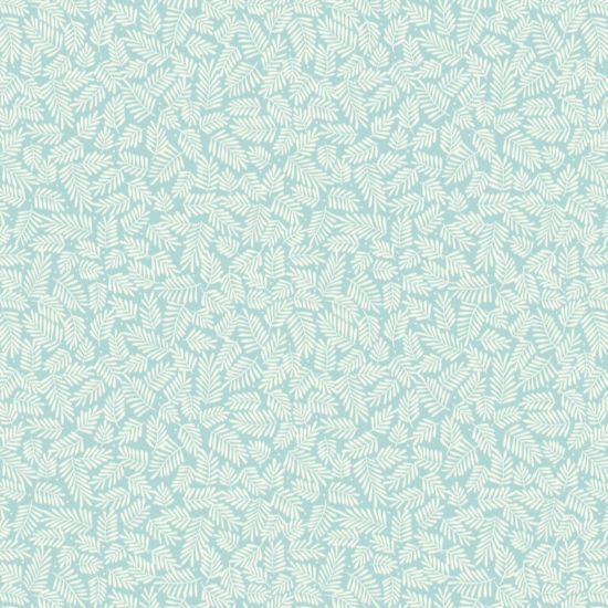 botanical oasis mini leaves on blue a983B