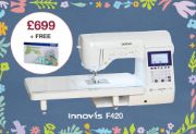 Picture of Brother Innov-is F420 Sewing Machine*Special Offer* Free Quilt Kit worth £158.99