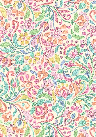Picture of Lewis & Irene -Sambramha Stitches on Cream by John Scott A980A