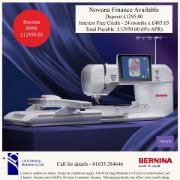 Bernina B990 finance