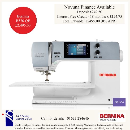 Berina B570QE finance