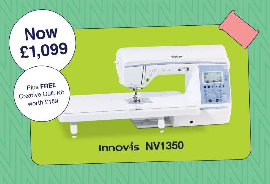 Brother NV1350 with free creative quilt kit