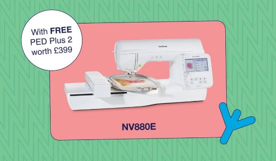 Brother NV880E with PE Design Plus 2