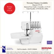 Bernina L460 Finance