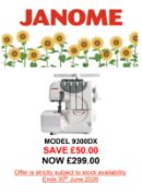 Janome 9300DX offer