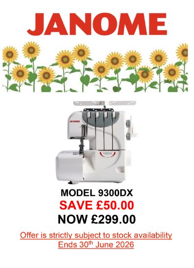 Janome 9300DX offer