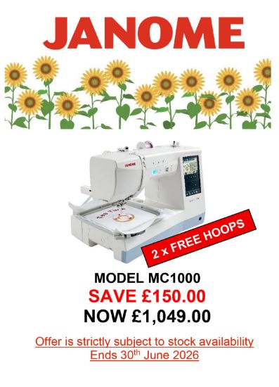Janome MC1000 offer