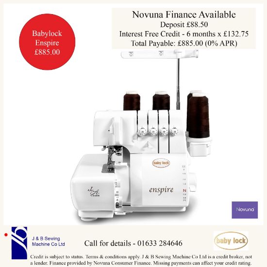 Babylock enspire finance