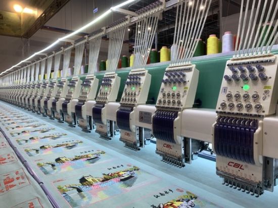 Picture of CBL Industrial 44 heads Embroidery Machine