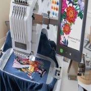 Embroidery on the Brother PR680W