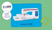 Picture of Brother Innovis V3 LE Embroidery Machine with free Madeia starter pack worth £300