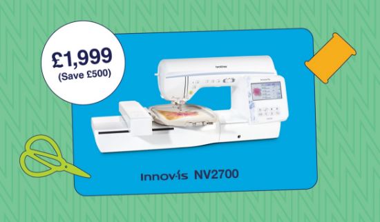 Picture of Brother Innovis 2700 Sewing and Embroidery Machine Save £500