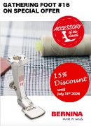 Picture of Bernina Gathering Foot #16 0025967100