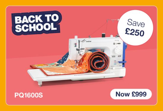Back to school offers Brother PQ1600S Straight Stitch Sewing Machine