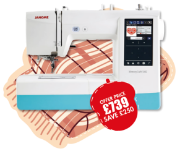 Janome MC100E Embroiodery only machine special offer