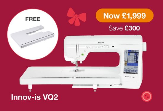 Picture of Brother Innov-is VQ2 Sewing Machine SAVE £300 + FREE WIDE TABLE WORTH £106